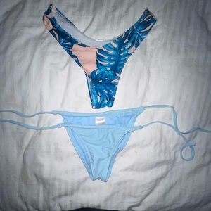 2 bikini bottoms bundle